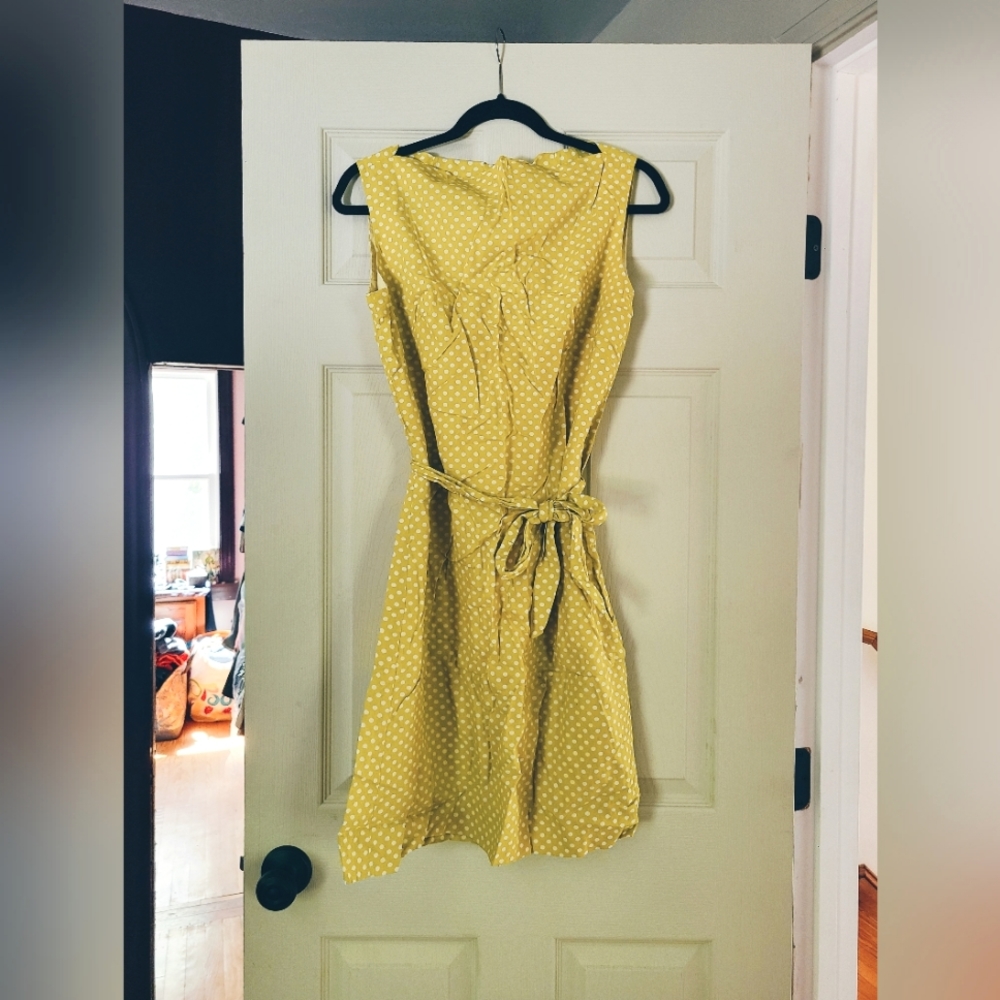 1960s polkadot dress